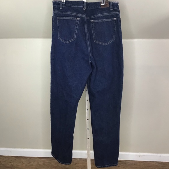 Lands End Vintage Mom Jeans High Waist Sz 16 - Picture 2 of 5